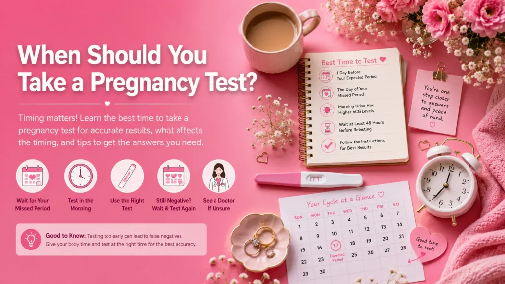 When Should You Take a Pregnancy Test?