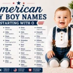 American baby boy names starting with O