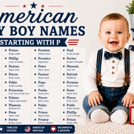 American baby boy names starting with P